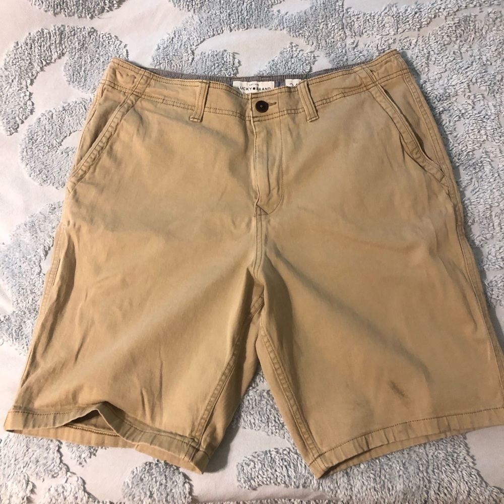 Lucky brand Saturday stretch khaki men’s shorts